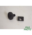 Rear Sight Disc & Nut - No. 80A Series - Quality Reproduction